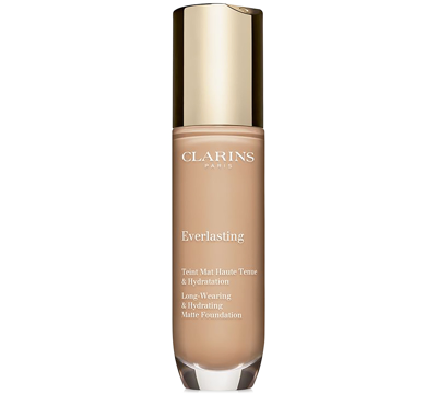 Shop Clarins Everlasting Long-wearing Full Coverage Foundation, 1 Oz. In C Beige