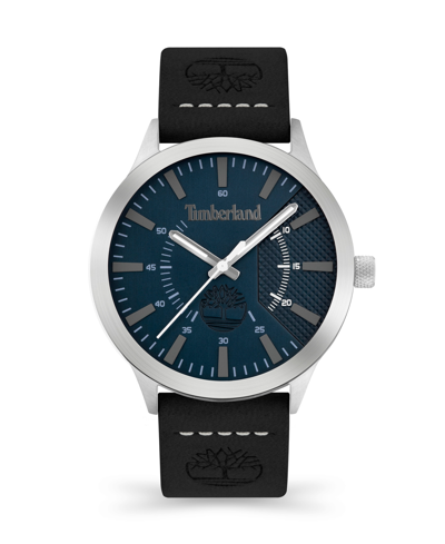 Arábica Cuerpo Guinness Timberland Scusset Collection Leather Strap 3 Hand Movement Watch In Black  | ModeSens