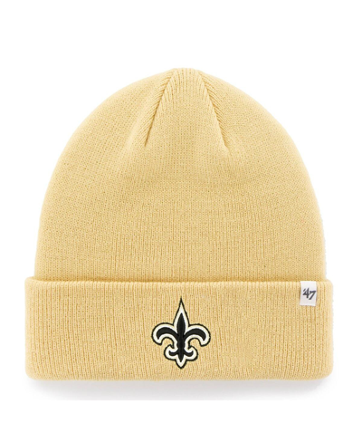 Shop 47 Brand Men's '47 Gold New Orleans Saints Secondary Basic Cuffed Knit Hat
