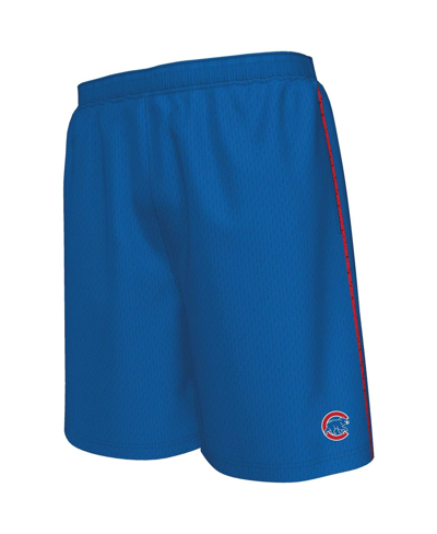 Shop Majestic Men's  Royal Chicago Cubs Big Tall Mesh Shorts