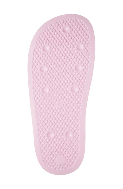 Shop Adidas Originals Adilette Sport Slide In True Pink/ White/ True Pink