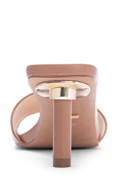 42 Gold Lilith Slide Sandal In Tan