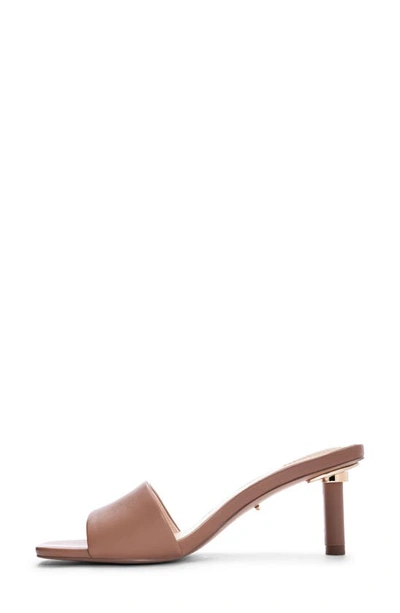 42 Gold Lilith Slide Sandal In Tan