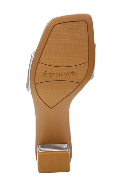 Shop Franco Sarto Cruella Slide Sandal In Silver