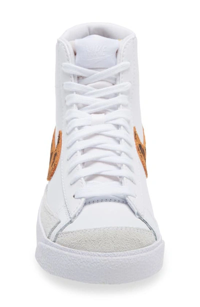 Shop Nike Blazer Mid '77 Se Sneaker In White/ White/ White/ White