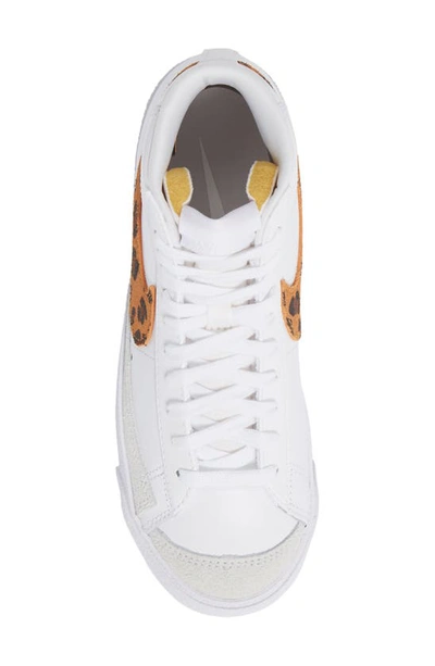 Shop Nike Blazer Mid '77 Se Sneaker In White/ White/ White/ White