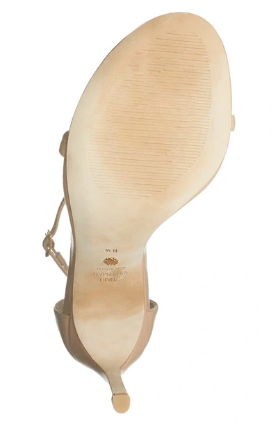 Shop Stuart Weitzman Nudistsong Sandal In Adobe