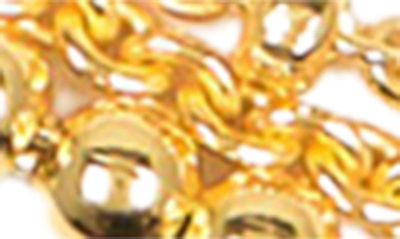 Monica Vinader 18k Yellow Gold Vermeil Layered Chain Bracelet In 18ct Gold Vermeil On Sterling
