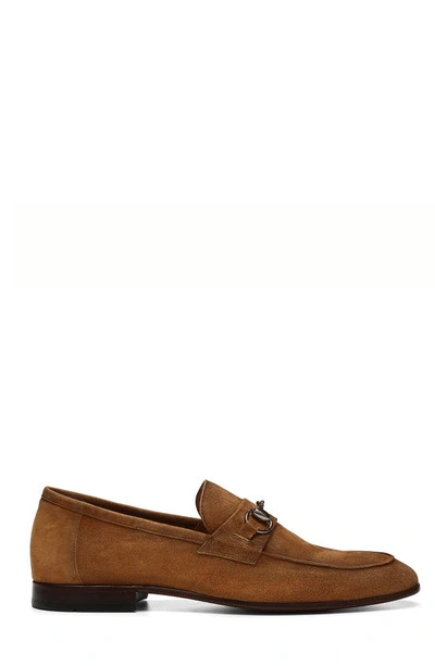 Shop Donald Pliner Bit Loafer In Tobacco