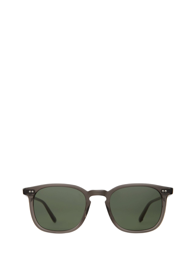 Shop Garrett Leight Sunglasses In Eco Charcoal/eco G15