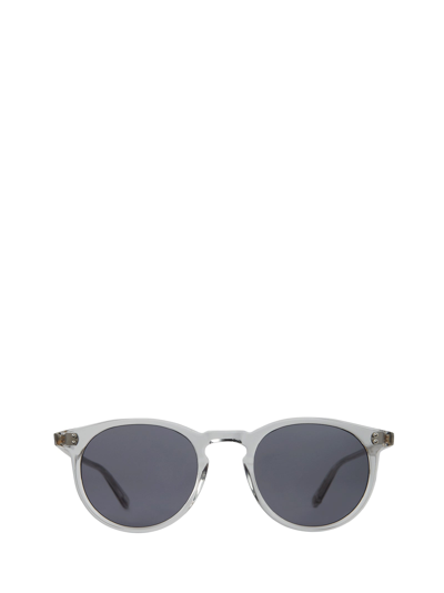 Shop Garrett Leight Sunglasses In Eco Smoke/eco Navy
