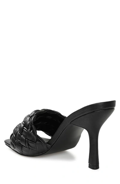 Journee Collection Raquelah Womens Round Open Toe Stiletto Heel Pumps In Black