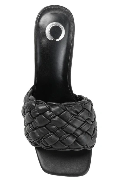 Journee Collection Raquelah Womens Round Open Toe Stiletto Heel Pumps In Black