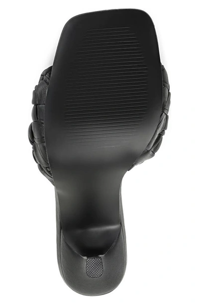 Journee Collection Raquelah Womens Round Open Toe Stiletto Heel Pumps In Black