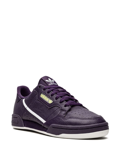 Shop Adidas Originals Continental 80 Low-top Sneakers In Violett