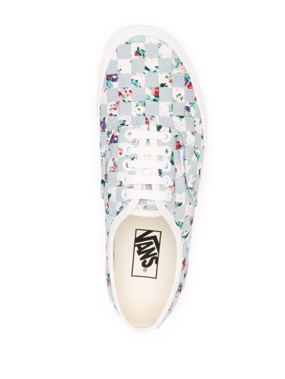 Vans Authentic Stackform Platform Sneakers In Blau