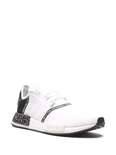 Adidas Originals Nmd R1 Sneakers In White