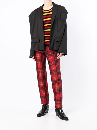 Natasha Zinko Cropped Box Jacket In Black