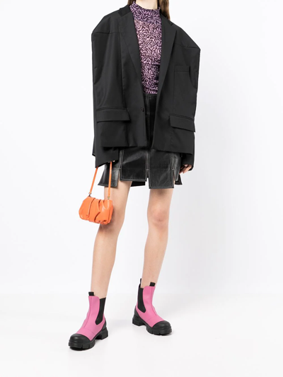 Natasha Zinko Cropped Box Jacket In Black