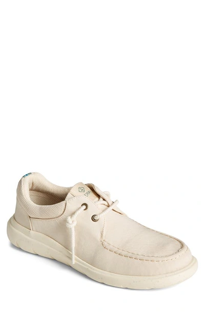 Sperry Top-sider Captains Moc Toe Sea-cycled Sneaker In Ivory | ModeSens