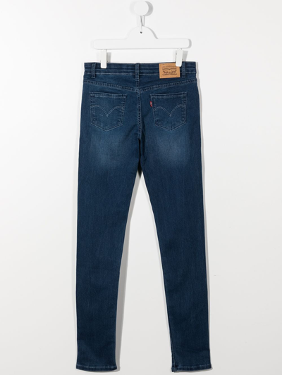 Shop Levi's Slim-cut Jeans In Blue