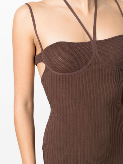 Andreädamo Andreādamo Dresses In Brown