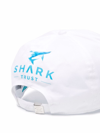 Shop Paul & Shark Logo-patch Baseball Cap In White