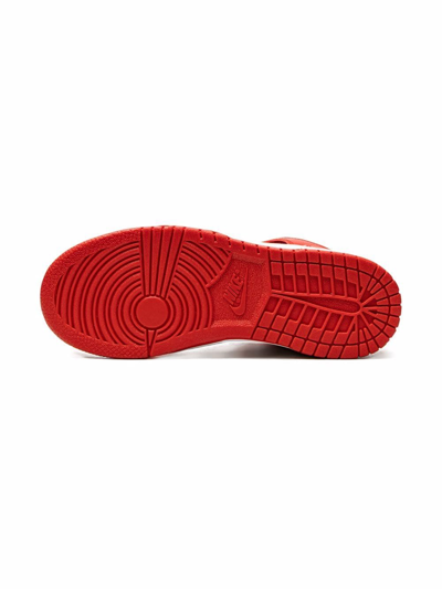 Nike Teen Dunk High Sneakers In Red