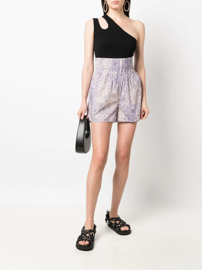 Remain Birger Christensen Tonya Cotton Blend Jersey Tank Top In Black
