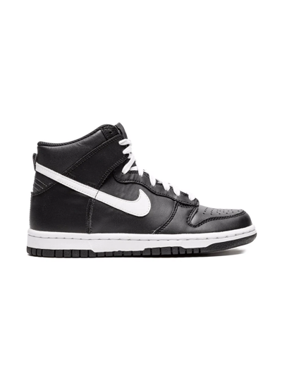 Nike Dunk Hi Sneakers In Black