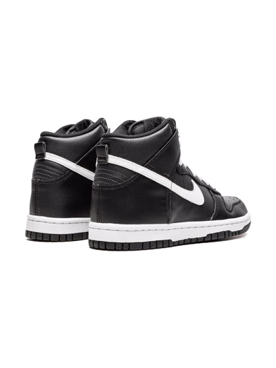 Shop Nike Dunk Hi "venom" Sneakers In Black