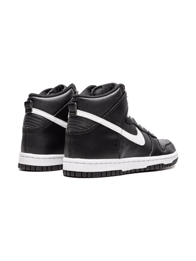 Nike Dunk Hi Sneakers In Black