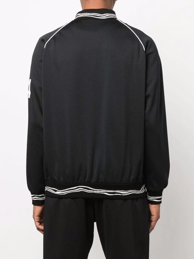 424 Zip-up Bomber Jacket In Black