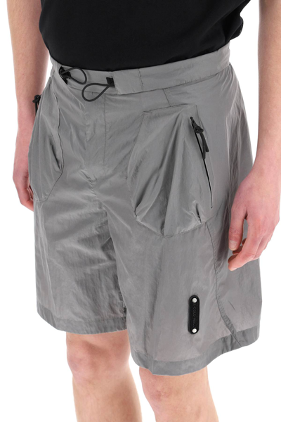 Shop A-cold-wall* Portage Nylon Shorts In Grey