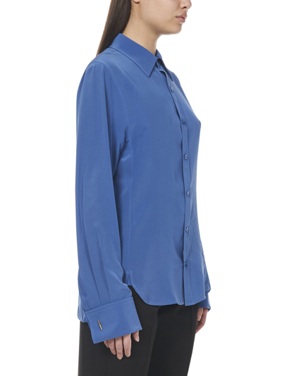 Shop Saint Laurent Shirt In Blue