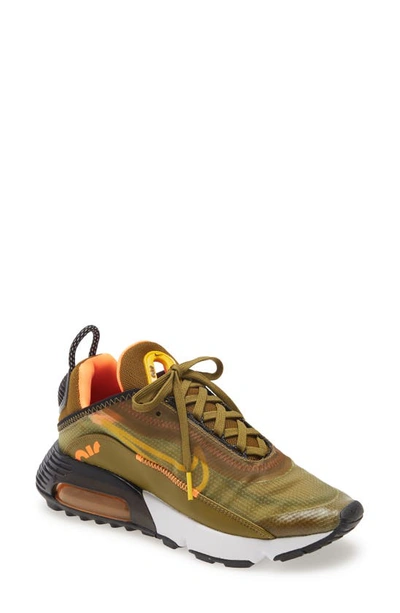 Nike Air Max 2090 Sneaker In Olive/olive/orange | ModeSens
