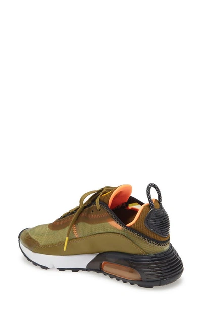 Shop Nike Air Max 2090 Sneaker In Olive Flak/ Gold/ Black