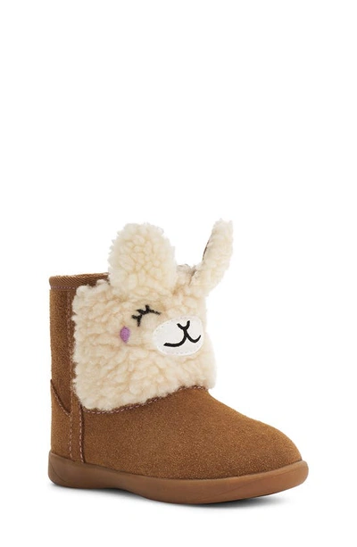 Ugg Kids' Little Girl's Koala Stuffie Faux Fur Boots In Chestnut | ModeSens
