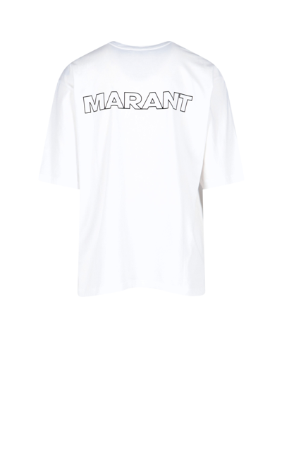 Shop Isabel Marant Back Logo T-shirt