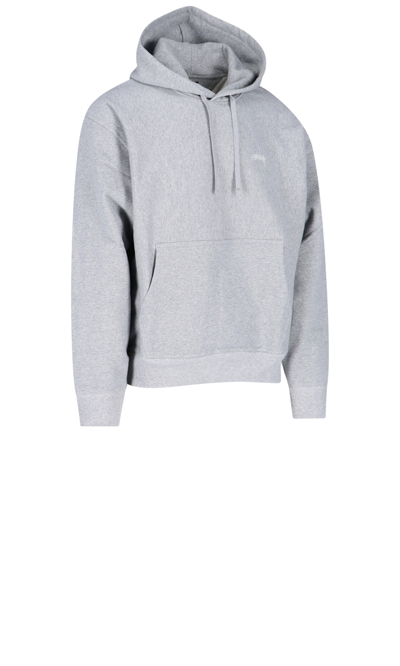 Relaxed Oversized Hoodie In Grey