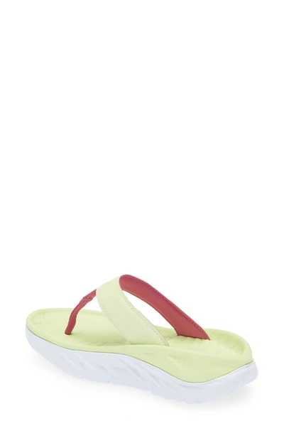 Hoka Ora Recovery Flip Flop In Butterfly / Festival Fuchsia