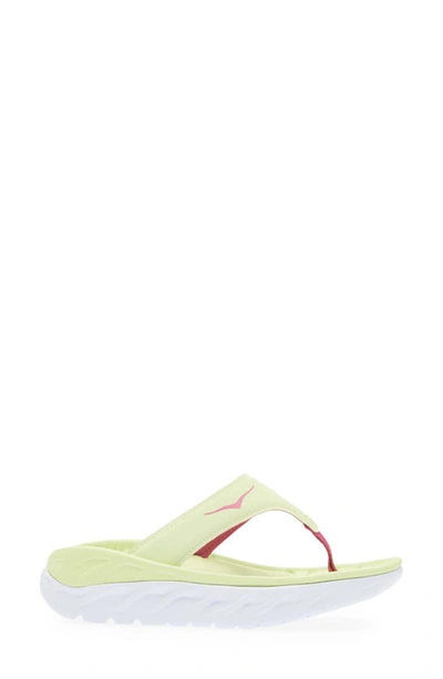 Hoka Ora Recovery Flip Flop In Butterfly / Festival Fuchsia