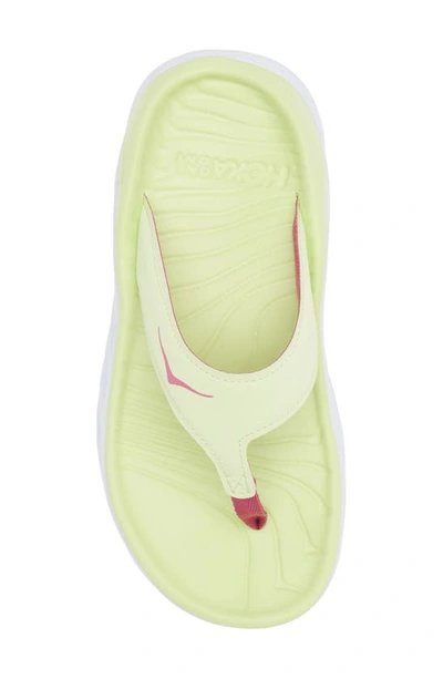 Hoka Ora Recovery Flip Flop In Butterfly / Festival Fuchsia