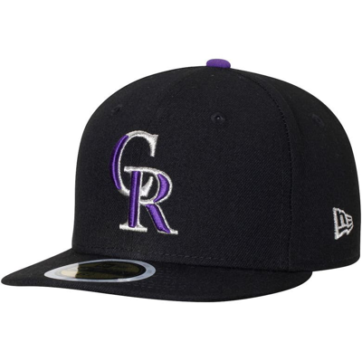 Shop New Era Youth  Black Colorado Rockies Authentic Collection On-field Game 59fifty Fitted Hat
