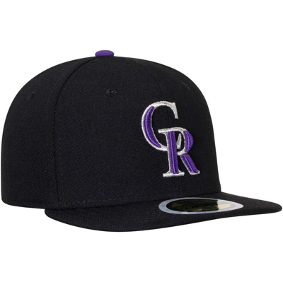 Shop New Era Youth  Black Colorado Rockies Authentic Collection On-field Game 59fifty Fitted Hat