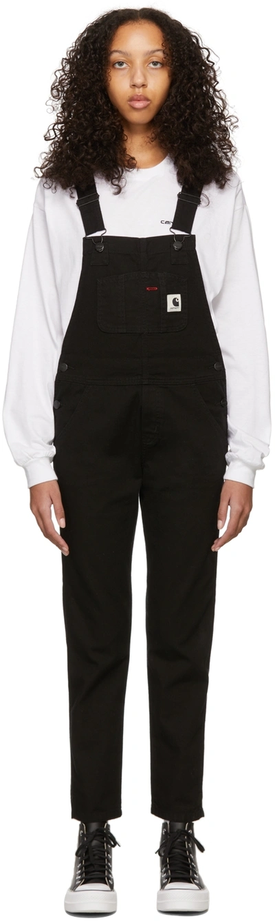 Carhartt Wip Women Straight Bib Overalls In Black