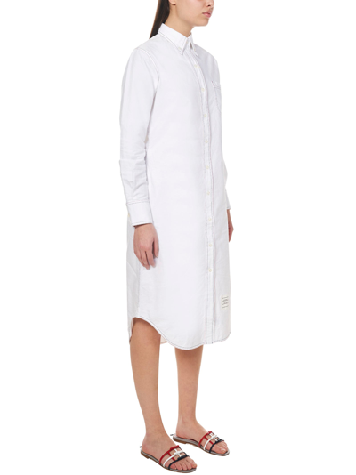 Shop Thom Browne Dresses White