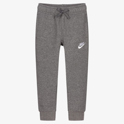 Shop Nike Boys Grey Logo Joggers