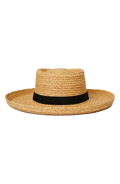 Shop Btb Los Angeles Steph Straw Hat In Natural