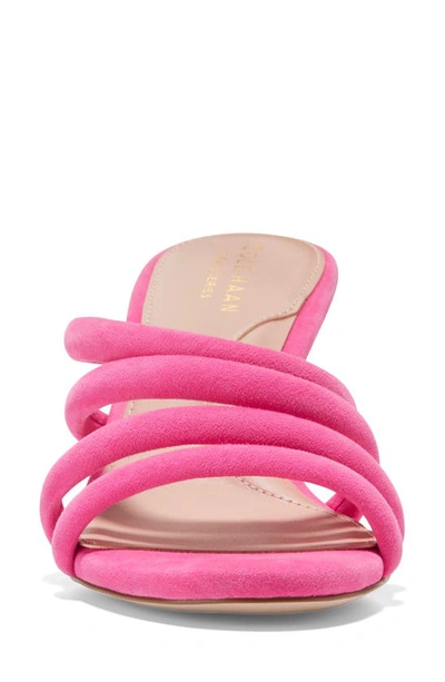 Shop Cole Haan Adella Sandal In Pink Suede